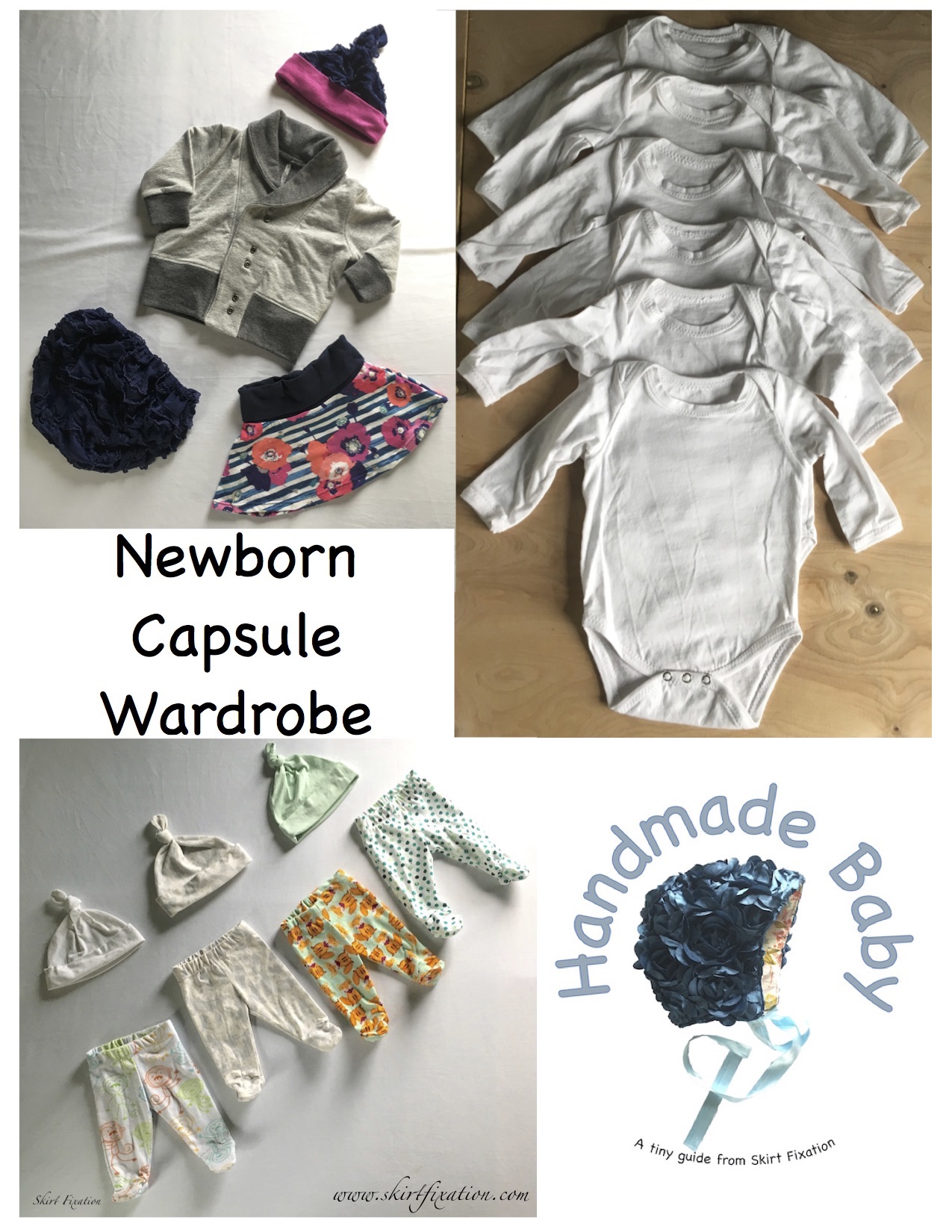 Newborn Capsule Wardrobe, the perfect guide from Skirt Fixation