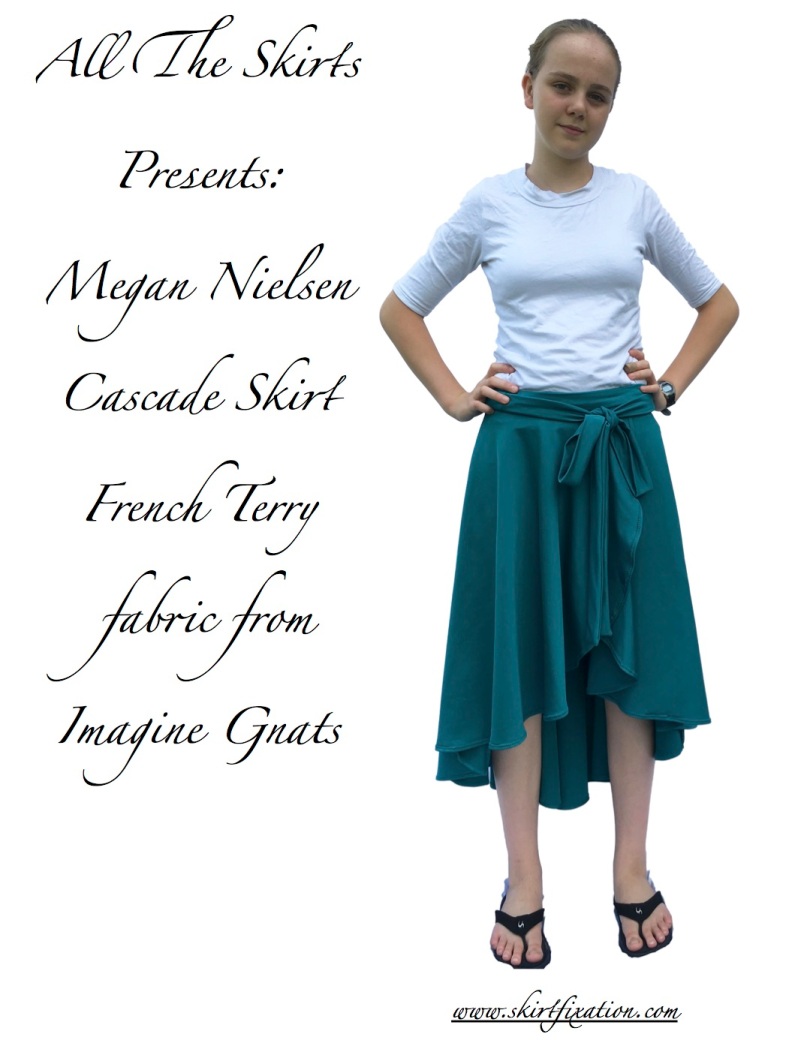 Cascade Skirt sewn by Skirt Fixation