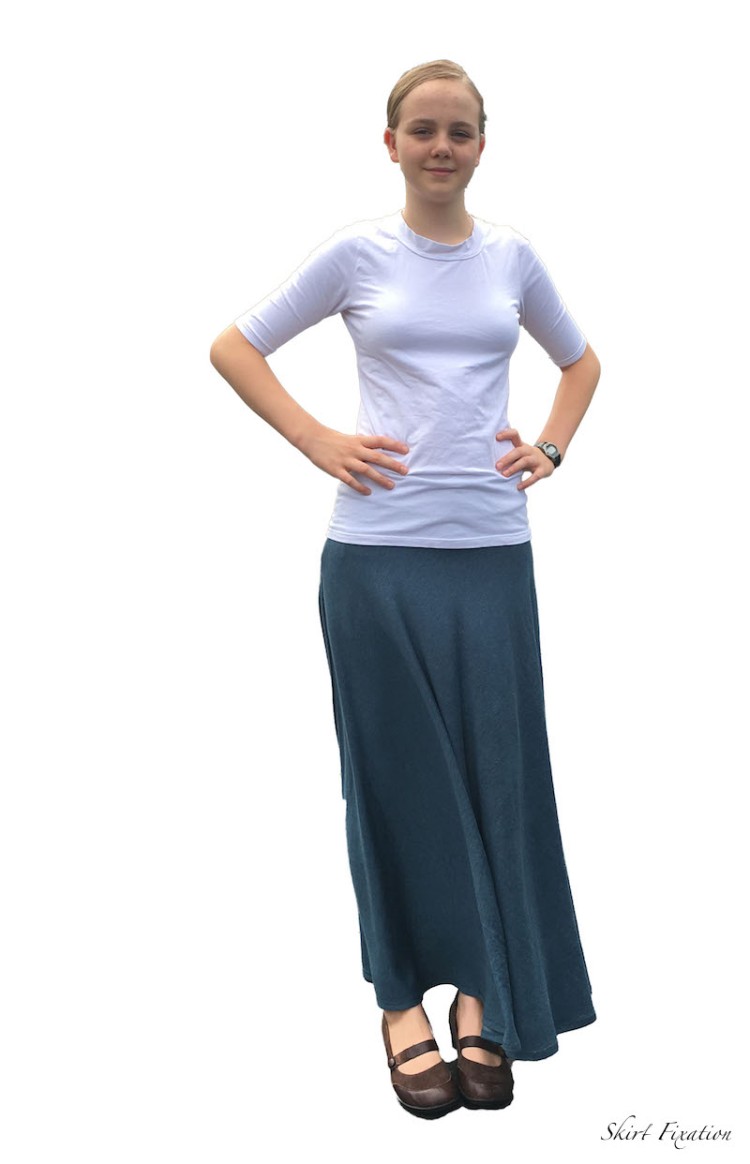 Veronika Skirt (FREE pattern!) sewn by Skirt Fixation