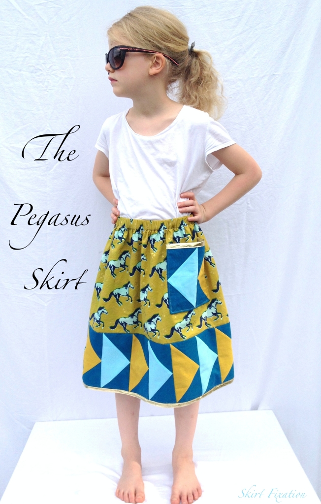 The Pegasus Skirt, a free pattern from Skirt Fixation
