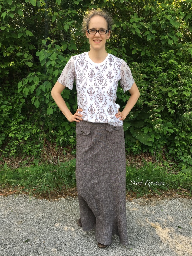 Slash and spread flutter sleeve tutorial from Skirt Fixation