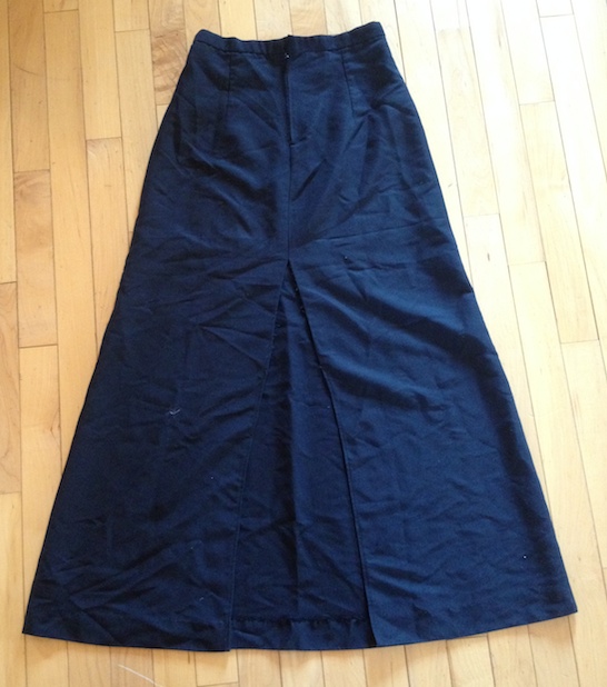 thrift store skirt